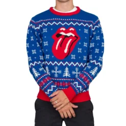 Rolling Stones Ugly Christmas Sweater 5 Rolling Stones Ugly Christmas Sweater -Hallmark Shop RollingStonesUglyChristmasSweater uglysweater59 36