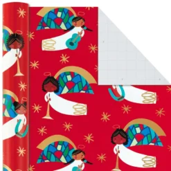 Hallmark Santa Fun 3-Pack Christmas Wrapping Paper Assortment, 120 Sq. Ft. 13 Hallmark Santa Fun 3-Pack Christmas Wrapping Paper Assortment, 120 Sq. Ft. -Hallmark Shop Santa Fun Hallmark Mahogany Christmas Wrapping Paper 5JXW1037 07