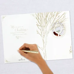 Hallmark Spirit Of Christmas Musical 3D Pop-Up Christmas Card With Light -Hallmark Shop Santa Shadow Box 3D PopUp Music Light Christmas Card 1099XOD4034 08