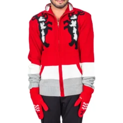 Santa Clause Movie Sweater, Hat, Mittens Deluxe Set Costume Cosplay 8 Santa Clause Movie Sweater, Hat, Mittens Deluxe Set Costume Cosplay -Hallmark Shop SantaClauseMovieSweater Hat MittensDelxueSetCostumeCosplay 220934 SantaClauseSet 359