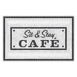 Genuine Fred Howligans Sit And Stay Café Pet Placemat