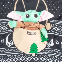 Kids Star Wars Baby Yoda The Child Forces Trees Ugly Christmas Sweater -Hallmark Shop StarWarsBabyYodaTheChildForcesTreesUglyChristmasSweater RWTM09 BabyYodaUCS 95