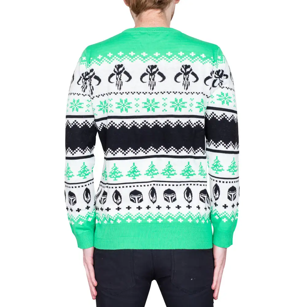 Star Wars The Mandalorian Baby Yoda Child Lights Ugly Christmas Sweater 3 Star Wars The Mandalorian Baby Yoda Child Lights Ugly Christmas Sweater - Image 3