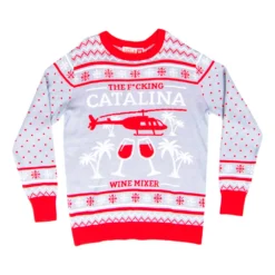 Step Bros Catalina Wine Mixer Brothers Ugly Christmas Sweater -Hallmark Shop StepBrosCatalinaWineMixerBrothersUglyChristmasSweater 220914 CatalinaSweater 2528