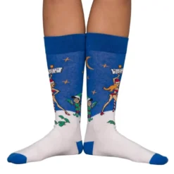 Stripper Pole Ugly Christmas Socks -Hallmark Shop Stripper Pole Christmas Socks 5