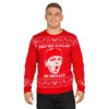 The Sandlot You're Killing Me Smalls Red Ugly Christmas Sweater