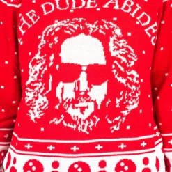 Women's The Big Lebowski The Dude Abides Ugly Christmas Sweater -Hallmark Shop TheBigLebowskiTheDudeAbidesUglyChristmasSweater bigl020 150 adfb27bd 0259 4dd8 bd7f 5ac08864e156