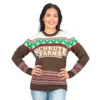 Women's The Office Dwight Schrute Farms Beets Ugly Christmas Sweater