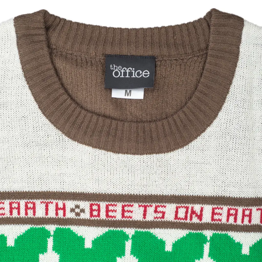 The Office Dwight Schrute Farms Beets Ugly Christmas Sweater 2 The Office Dwight Schrute Farms Beets Ugly Christmas Sweater - Image 2