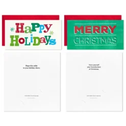 Hallmark Vintage Letterpress Money Holder Boxed Christmas Cards Assortment, Pack Of 36 12 Hallmark Vintage Letterpress Money Holder Boxed Christmas Cards Assortment, Pack Of 36 -Hallmark Shop Vintage Letterpress Assorted Boxed Christmas Cards 5CZE2138 05