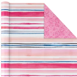 Hallmark Watercolor Tones 3-Pack Reversible Wrapping Paper, 75 Sq. Ft. Total 10 Hallmark Watercolor Tones 3-Pack Reversible Wrapping Paper, 75 Sq. Ft. Total -Hallmark Shop Watercolor Tones 3Pack Reversible Wrapping Paper 5EWR6405 05