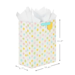 Hallmark 13" Welcome Baby 3-Pack Assorted Gift Bags With Tissue -Hallmark Shop Welcome Baby 3Pack Assorted Large Gift Bags Tissue 5EGB6421 03