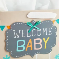 Hallmark 13" Welcome Baby 3-Pack Assorted Gift Bags With Tissue -Hallmark Shop Welcome Baby 3Pack Assorted Large Gift Bags Tissue 5EGB6421 08