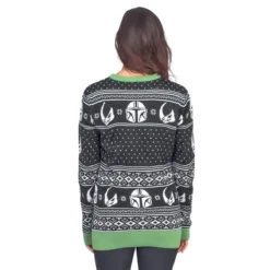 Women's Star Wars Baby Yoda The Child Forces Trees Ugly Christmas Sweater 9 Women's Star Wars Baby Yoda The Child Forces Trees Ugly Christmas Sweater -Hallmark Shop Womens Star Wars Baby Yoda The Child Forces Trees Ugly Christmas Sweater 5