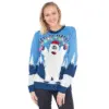 Women's Yeti To Party Light Up LED Ugly Christmas Sweater