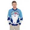 Yeti To Party Light Up LED Ugly Christmas Sweater