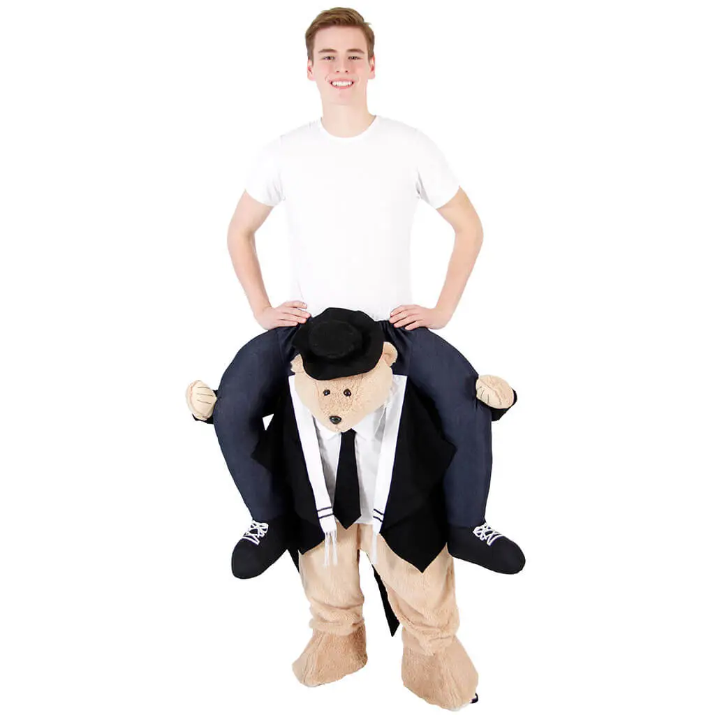 Ride On Jewish Rabbi Bear Costume 1 Ride On Jewish Rabbi Bear Costume