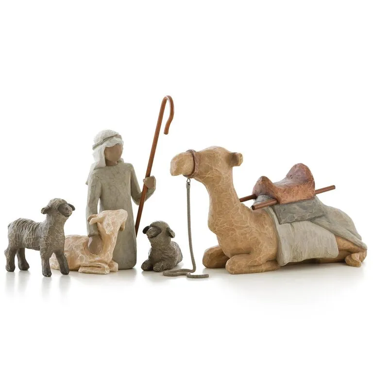 Willow Tree® Shepherd & Nativity Animals 1 Willow Tree® Shepherd & Nativity Animals