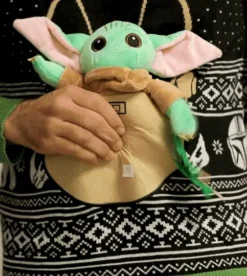 Star Wars Baby Yoda The Child Forces Trees Ugly Christmas Sweater -Hallmark Shop yoda1