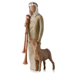 Willow Tree® Zampognaro Shepherd With Bagpipe Nativity Figurine